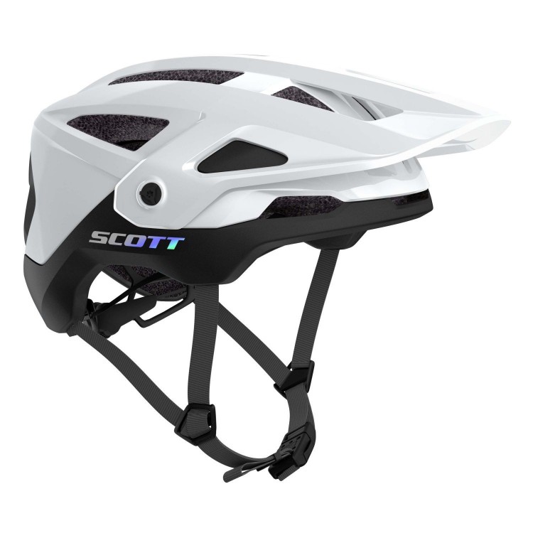 Casco SCOTT Stego Plus White Glossy/Black