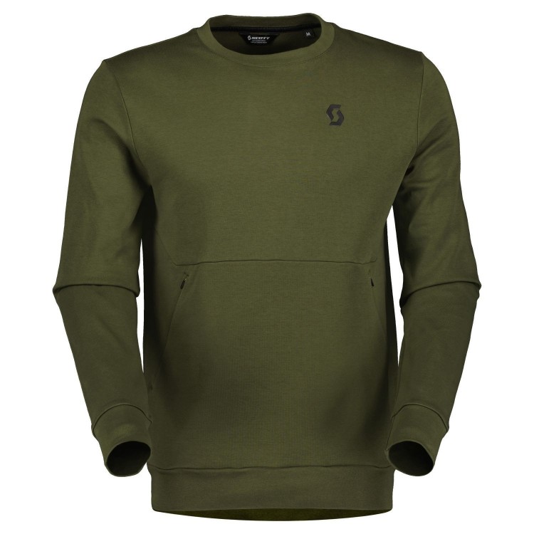 Sudadera Crewneck Ms Tech Fir Green