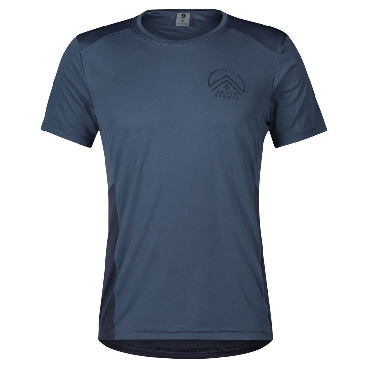 Camiseta Ms Endurance Tech Ss Metal Blue/Dark Blue