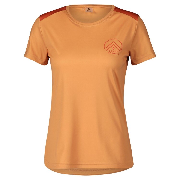 Camiseta Ws Endurance Tech Ss Rose Beige/Braze Orange