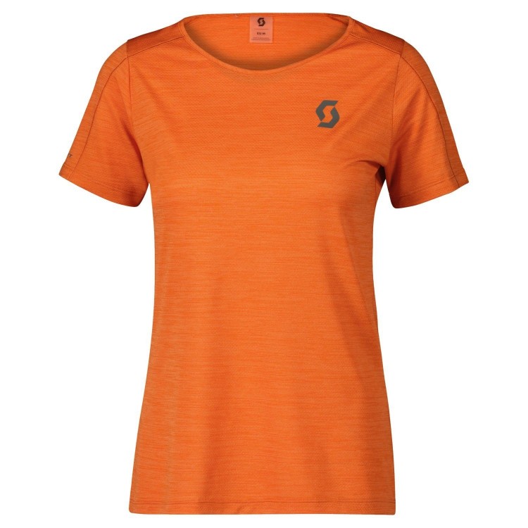 Camiseta Ws Endurance Lt Ss Braze Orange