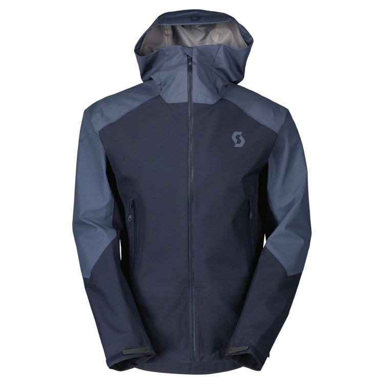 Chaqueta Ms Explorair Light Dryo 3l Metal Blue/Dark Blue