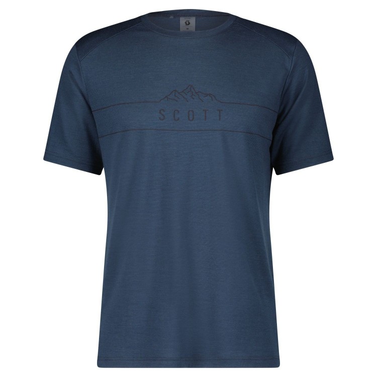 Camiseta Ms defined Merino Ss Metal Blue