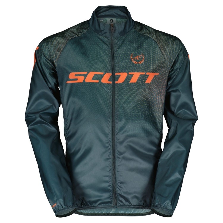 Chaqueta Jr RC Pro Wb Aruba Green/Braze Orange