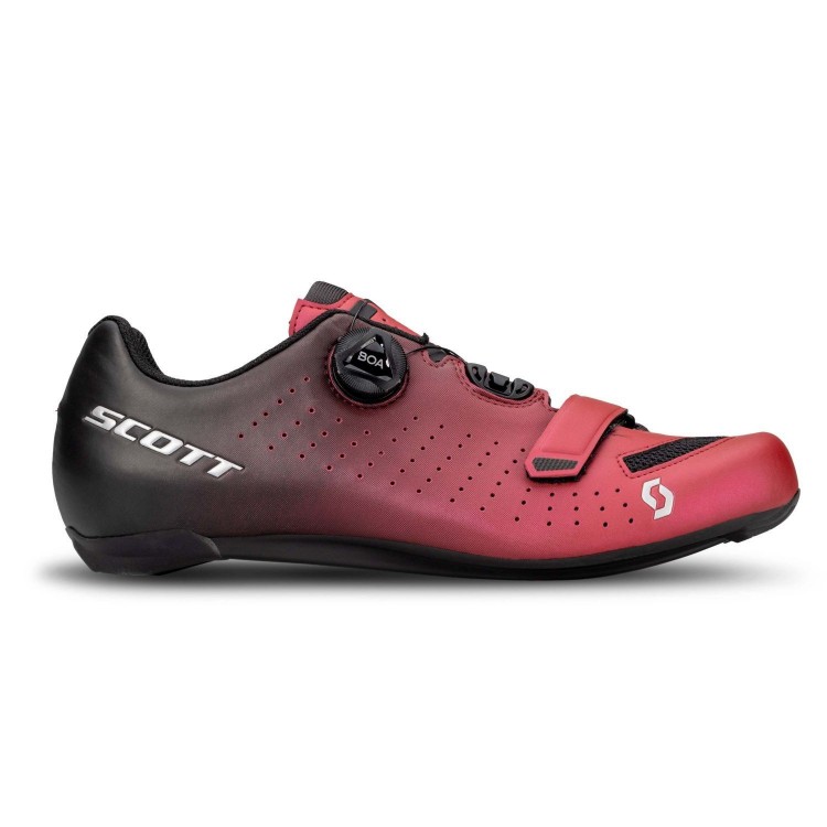 Zapatillas SCOTT Road Comp Boa Black Fade/Metallic Red 2024