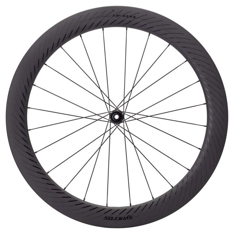 Rueda delantera Capital 1.0s Aero, 60mm Black Matt