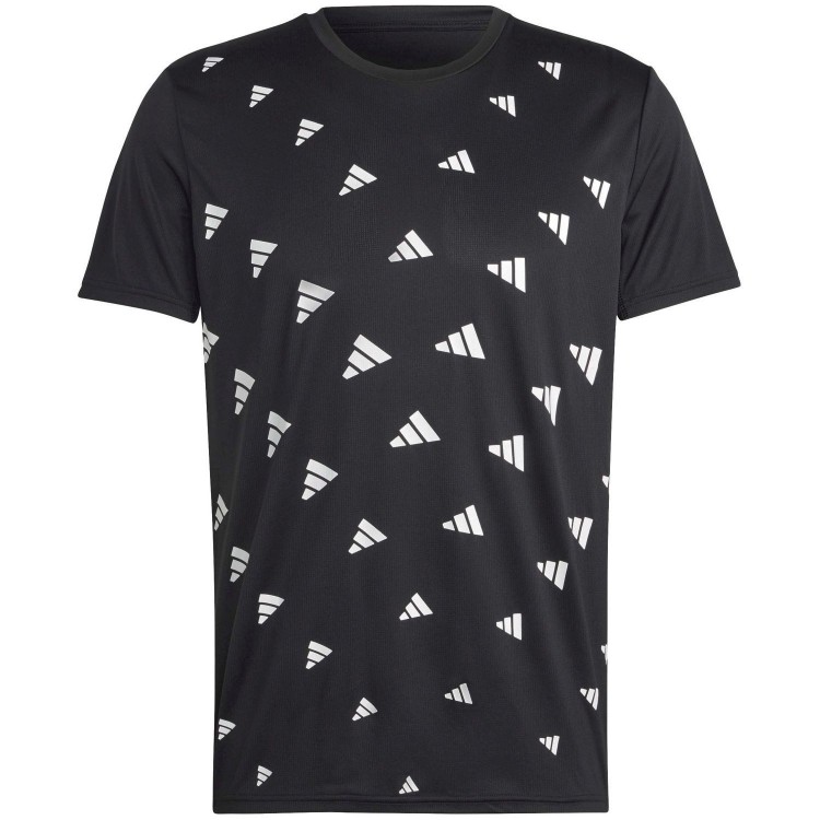 Camiseta Brand Love Negro/Blanco adidas