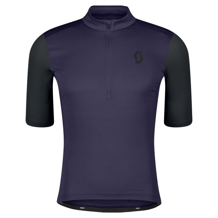 Maillot Ms Gravel 10 Ss Cyber Purple/Black