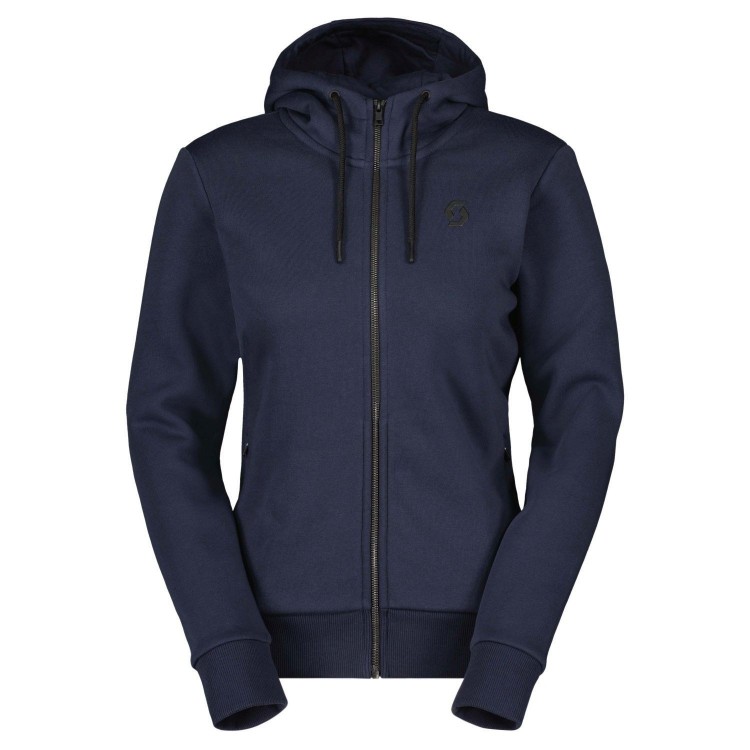 Chaqueta Con Capucha Ws Tech Warm Zip Dark Blue Scott