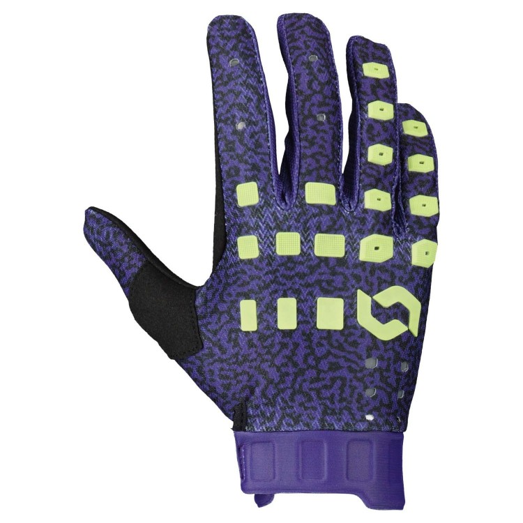 Guantes Podium Pro Dark Purple/Mint Green Scott