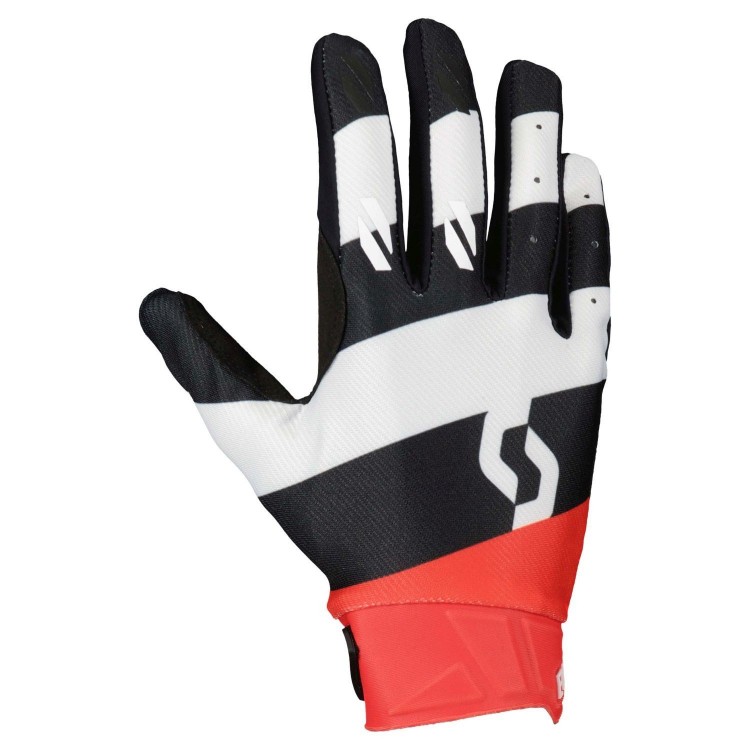 Guantes Evo Race White/Red Scott