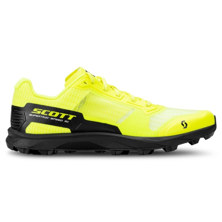 Zapatillas SCOTT Ws Supertrac Speed RC Black/Safety Yellow Scott