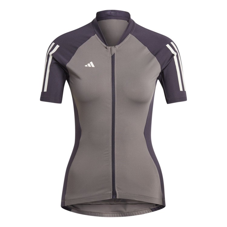 Maillot Essentials 3-Stripes W Charcoal adidas cycling