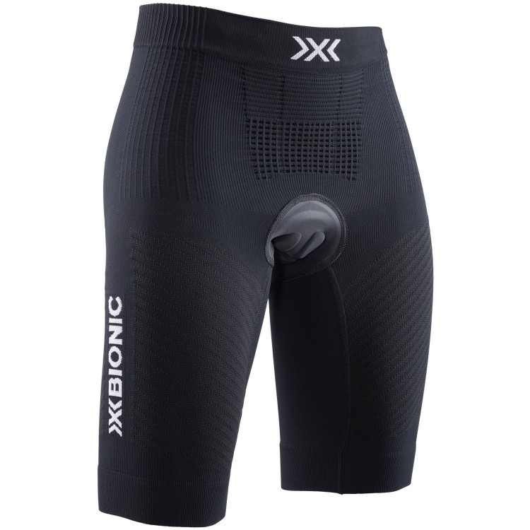 Culotte corto S/Tirantes Invent Bike Race Mujer Black Melange X-Bionic