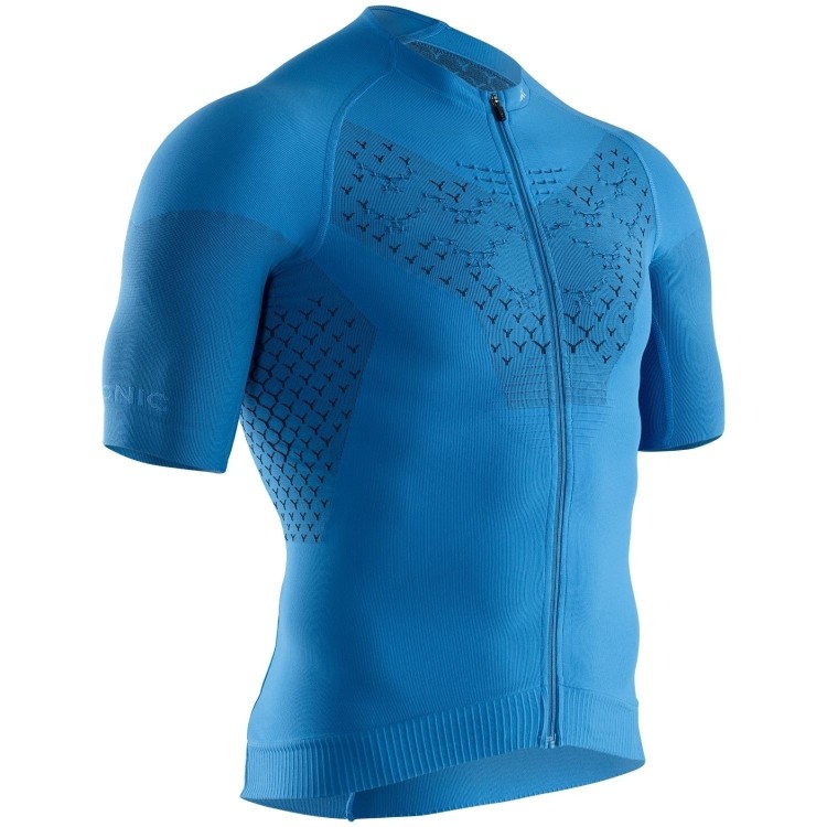 Maillot M/C Twyce 4.0 Bike Zip Hombre Twyce Blue/Opal Black X-Bionic