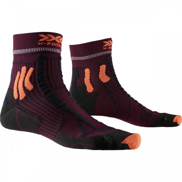 Calcetín Trail Run Energy Sunset Orange/Opal Black X-Bionic