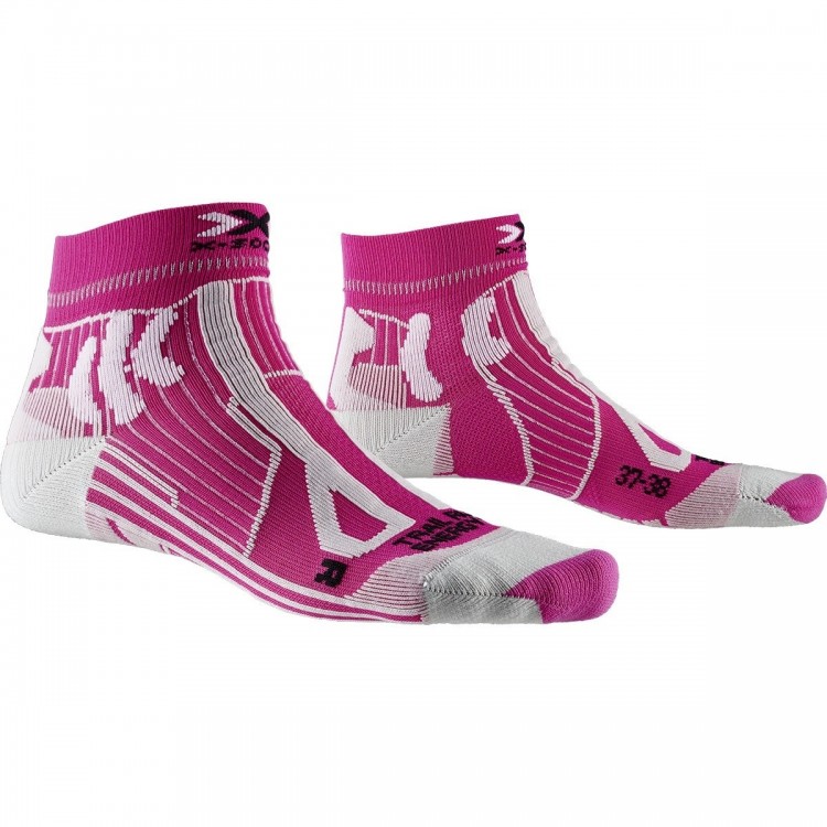 Calcetín Trail Run Energy Mujer Pink X-Bionic