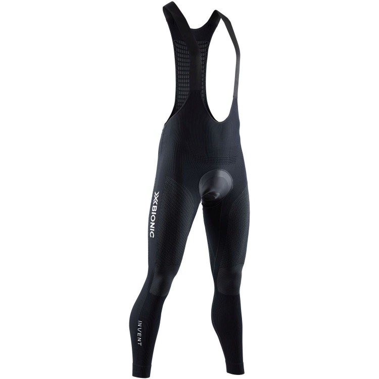 Culotte Largo C/Tirantes Invent 4.0 Bike Race Hombre Black/Charcoal X-Bionic