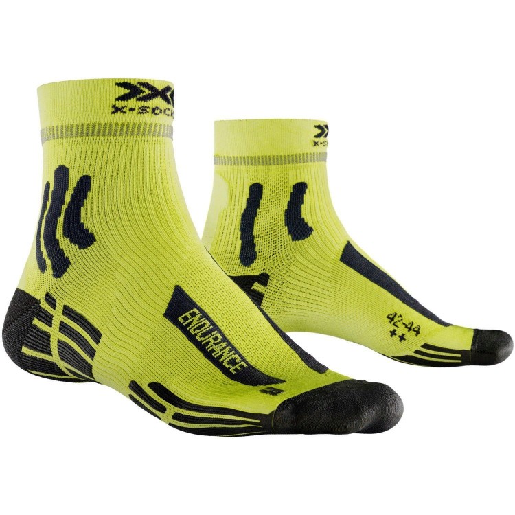 Calcetín Run Endurance 4.0 Hombre Fluo Yellow/Opal Black X-Bionic