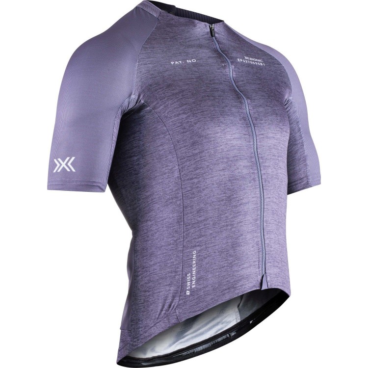 Maillot Corefusion Endurance Merino SS Hombre Muted Lavender Melange X-Bionic