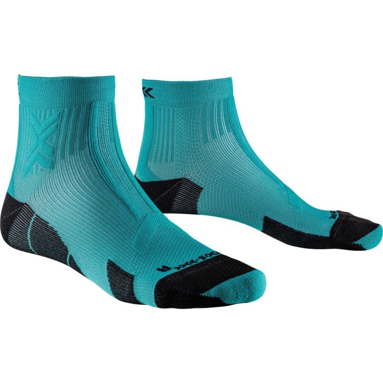 Calcetín Trail Run Discover Ankle Lake Green/Sunset Blue X-Bionic