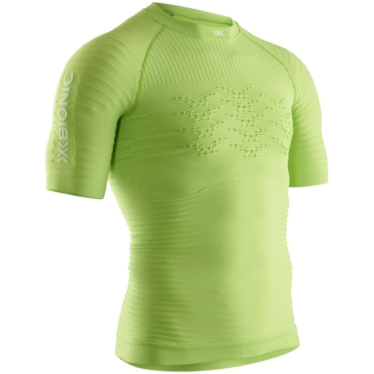 Camiseta M/C Effektor 4.0 Run Hombre Effektor Green/Arctic White X-Bionic