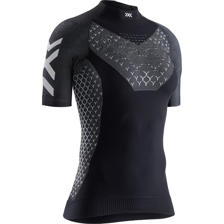 Camiseta M/C Twyce G2 Run Mujer Black Melange X-Bionic