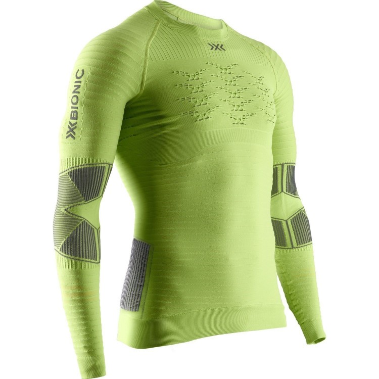 Camiseta Ml Effektor 4.0 Run Hombre Effektor Effektor Green/Anthracite X-Bionic