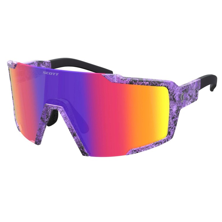 Gafas de sol Shield Black/Swish Purple Scott