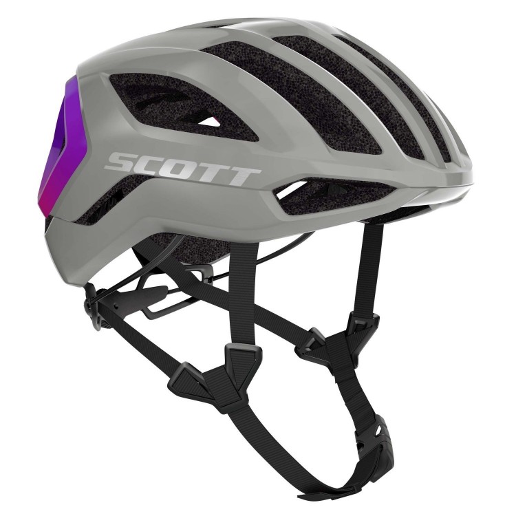 Casco SCOTT Centric Plus Narwal Grey/Fade Purple Scott