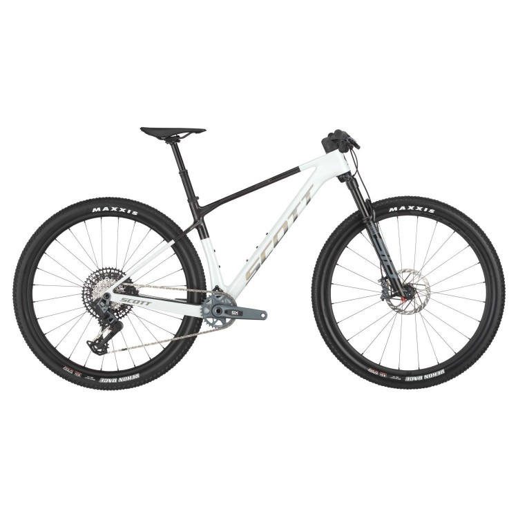 Bicicleta SCOTT Scale RC Team Issue Cumulus White/Carbon Black 2025