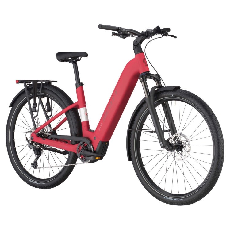 Bicicleta SCOTT Sub 30 Wave Raspberry Red 2025