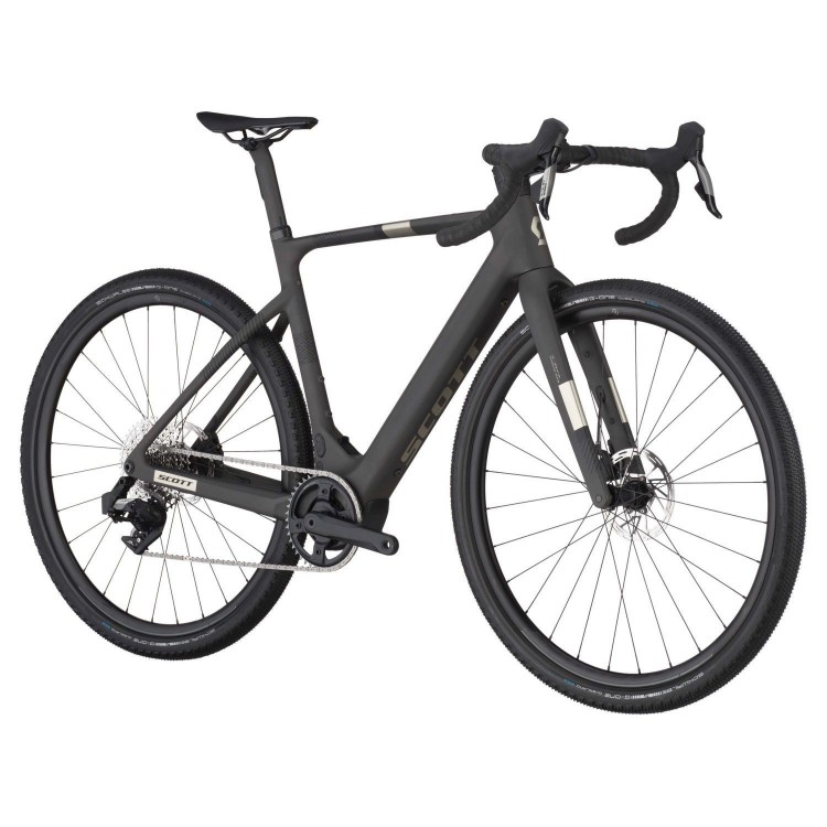 Bicicleta SCOTT Solace Gravel eRide 30 Carbon Black 2025